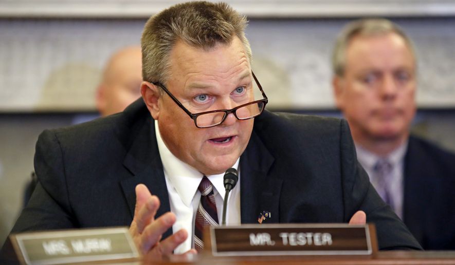 Watch for Senator Jon Tester, a Democrat and a real cowboy, from Montana